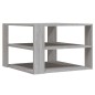 vidaXL Couchtisch Grau Sonoma 59,5x59,5x40 cm Holzwerkstoff vidaXL Couchtisch Grau Sonoma 59,5x59,5x40 cm Holzwerkstoff