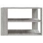 vidaXL Couchtisch Grau Sonoma 59,5x59,5x40 cm Holzwerkstoff vidaXL Couchtisch Grau Sonoma 59,5x59,5x40 cm Holzwerkstoff