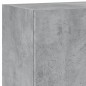 vidaXL 5-tlg. Wohnwand Betongrau Holzwerkstoff vidaXL 5-tlg. Wohnwand Betongrau Holzwerkstoff
