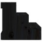 vidaXL Haustiertreppe Schwarz 40x37,5x35 cm Massivholz Kiefer vidaXL Haustiertreppe Schwarz 40x37,5x35 cm Massivholz Kiefer