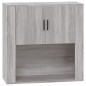 vidaXL Wandschrank Grau Sonoma 80x33x80 cm Holzwerkstoff vidaXL Wandschrank Grau Sonoma 80x33x80 cm Holzwerkstoff