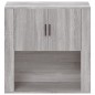 vidaXL Wandschrank Grau Sonoma 80x33x80 cm Holzwerkstoff vidaXL Wandschrank Grau Sonoma 80x33x80 cm Holzwerkstoff