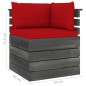 vidaXL 9-tlg. Garten-Sofagarnitur aus Paletten mit Kissen Kiefernholz vidaXL 9-tlg. Garten-Sofagarnitur aus Paletten mit Kissen Kiefernholz