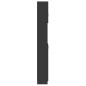 vidaXL Badezimmerschrank Grau 32x25,5x190 cm Holzwerkstoff vidaXL Badezimmerschrank Grau 32x25,5x190 cm Holzwerkstoff