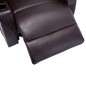 vidaXL Massage-Schaukelsessel Braun Kunstleder vidaXL Massage-Schaukelsessel Braun Kunstleder