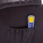 vidaXL Massage-Schaukelsessel Braun Kunstleder vidaXL Massage-Schaukelsessel Braun Kunstleder