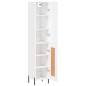 Highboard Weiß 34,5x34x180 cm Holzwerkstoff Highboard Weiß 34,5x34x180 cm Holzwerkstoff