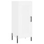 Highboard Weiß 34,5x34x180 cm Holzwerkstoff Highboard Weiß 34,5x34x180 cm Holzwerkstoff