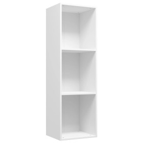 vidaXL Bücherregal/TV-Schrank Weiß 36x30x114 cm Holzwerkstoff