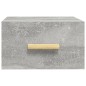 vidaXL Wand-Nachttisch Betongrau 35x35x20 cm vidaXL Wand-Nachttisch Betongrau 35x35x20 cm