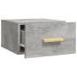 vidaXL Wand-Nachttisch Betongrau 35x35x20 cm vidaXL Wand-Nachttisch Betongrau 35x35x20 cm