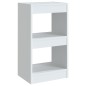 vidaXL Bücherregal/Raumteiler Weiß 40×30×72cm vidaXL Bücherregal/Raumteiler Weiß 40×30×72cm