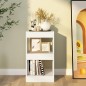 vidaXL Bücherregal/Raumteiler Weiß 40×30×72cm vidaXL Bücherregal/Raumteiler Weiß 40×30×72cm