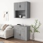 vidaXL Highboard Grau Sonoma Holzwerkstoff vidaXL Highboard Grau Sonoma Holzwerkstoff