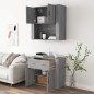 vidaXL Highboard Grau Sonoma Holzwerkstoff vidaXL Highboard Grau Sonoma Holzwerkstoff