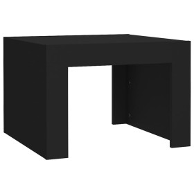 vidaXL Couchtisch Schwarz 50x50x35 cm Holzwerkstoff