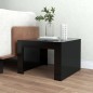 vidaXL Couchtisch Schwarz 50x50x35 cm Holzwerkstoff vidaXL Couchtisch Schwarz 50x50x35 cm Holzwerkstoff
