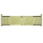 vidaXL Gartentore 2 Stk. Kiefernholz Imprägniert 300x75 cm vidaXL Gartentore 2 Stk. Kiefernholz Imprägniert 300x75 cm