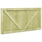 vidaXL Gartentore 2 Stk. Kiefernholz Imprägniert 300x75 cm vidaXL Gartentore 2 Stk. Kiefernholz Imprägniert 300x75 cm