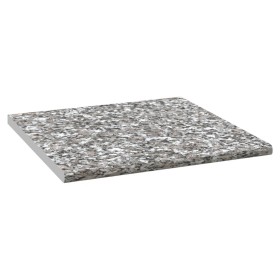 vidaXL Küchenarbeitsplatte Grau mit Granit-Struktur 60x60x2,8 cm