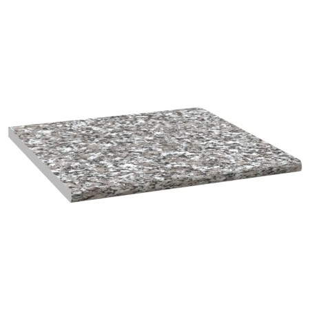 vidaXL Küchenarbeitsplatte Grau mit Granit-Struktur 60x60x2,8 cm