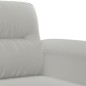 vidaXL 3-tlg. Sofagarnitur mit Kissen Hellgrau Mikrofasergewebe vidaXL 3-tlg. Sofagarnitur mit Kissen Hellgrau Mikrofasergewebe