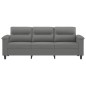 vidaXL 3-Sitzer-Sofa Dunkelgrau 180 cm Mikrofasergewebe vidaXL 3-Sitzer-Sofa Dunkelgrau 180 cm Mikrofasergewebe