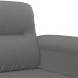 vidaXL 2-Sitzer-Sofa Dunkelgrau 120 cm Mikrofasergewebe vidaXL 2-Sitzer-Sofa Dunkelgrau 120 cm Mikrofasergewebe
