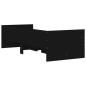 vidaXL Bettgestell mit Schubladen Schwarz 100x200 cm vidaXL Bettgestell mit Schubladen Schwarz 100x200 cm