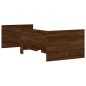 vidaXL Bettgestell mit Schubladen Braun Eichen-Optik 100x200 cm vidaXL Bettgestell mit Schubladen Braun Eichen-Optik 100x200 cm