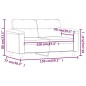 vidaXL 2-Sitzer-Sofa Taupe 120 cm Mikrofasergewebe vidaXL 2-Sitzer-Sofa Taupe 120 cm Mikrofasergewebe
