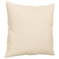 vidaXL 3-Sitzer-Sofa mit Kissen Beige 180 cm Mikrofasergewebe vidaXL 3-Sitzer-Sofa mit Kissen Beige 180 cm Mikrofasergewebe