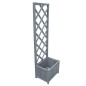 vidaXL Spalier mit Blumenkasten 40x30x135 cm Massivholz Tanne vidaXL Spalier mit Blumenkasten 40x30x135 cm Massivholz Tanne