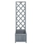 vidaXL Spalier mit Blumenkasten 40x30x135 cm Massivholz Tanne vidaXL Spalier mit Blumenkasten 40x30x135 cm Massivholz Tanne