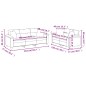 vidaXL 2-tlg. Sofagarnitur mit Kissen Dunkelgrau Mikrofasergewebe vidaXL 2-tlg. Sofagarnitur mit Kissen Dunkelgrau Mikrofasergewebe