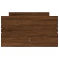 vidaXL Bettgestell mit Schubladen Braun Eichen-Optik 100x200 cm vidaXL Bettgestell mit Schubladen Braun Eichen-Optik 100x200 cm