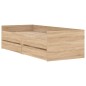 vidaXL Bettgestell mit Schubladen Sonoma-Eiche 90x200 cm vidaXL Bettgestell mit Schubladen Sonoma-Eiche 90x200 cm