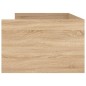vidaXL Bettgestell mit Schubladen Sonoma-Eiche 90x200 cm vidaXL Bettgestell mit Schubladen Sonoma-Eiche 90x200 cm