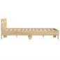 vidaXL Bettgestell mit Kopfteil Sonoma-Eiche 135x190 cm Holzwerkstoff vidaXL Bettgestell mit Kopfteil Sonoma-Eiche 135x190 cm Holzwerkstoff