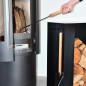 Esschert Design Holzlager Kaminbesteck Schwarz Stahl FF407 Esschert Design Holzlager Kaminbesteck Schwarz Stahl FF407