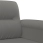 vidaXL 2-tlg. Sofagarnitur mit Kissen Dunkelgrau Mikrofasergewebe vidaXL 2-tlg. Sofagarnitur mit Kissen Dunkelgrau Mikrofasergewebe