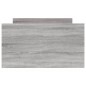 vidaXL Bettgestell mit Schubladen Grau Sonoma 100x200 cm vidaXL Bettgestell mit Schubladen Grau Sonoma 100x200 cm