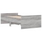 vidaXL Bettgestell mit Schubladen Grau Sonoma 100x200 cm vidaXL Bettgestell mit Schubladen Grau Sonoma 100x200 cm