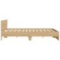vidaXL Bettgestell mit Kopfteil Sonoma-Eiche 180x200 cm vidaXL Bettgestell mit Kopfteil Sonoma-Eiche 180x200 cm
