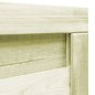 vidaXL Gartentor Kiefernholz Imprägniert 100x75 cm Grün vidaXL Gartentor Kiefernholz Imprägniert 100x75 cm Grün