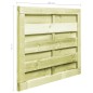 vidaXL Gartentor Kiefernholz Imprägniert 100x75 cm Grün vidaXL Gartentor Kiefernholz Imprägniert 100x75 cm Grün
