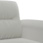 vidaXL 3-tlg. Sofagarnitur mit Kissen Hellgrau Mikrofasergewebe vidaXL 3-tlg. Sofagarnitur mit Kissen Hellgrau Mikrofasergewebe