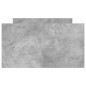 vidaXL Bettgestell mit Schubladen Betongrau 100x200 cm vidaXL Bettgestell mit Schubladen Betongrau 100x200 cm