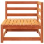 vidaXL Gartensofa mit Fußhocker 2-Sitzer Wachsbraun Massivholz Kiefer vidaXL Gartensofa mit Fußhocker 2-Sitzer Wachsbraun Massivholz Kiefer