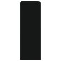 vidaXL Schuhschrank Schwarz 60x21x57 cm Holzwerkstoff vidaXL Schuhschrank Schwarz 60x21x57 cm Holzwerkstoff